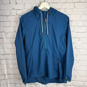 Toad & Co Springdrift Anorak 1/4 Zip Jacket Size M   K